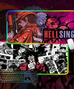 Alfombrilla XXL Hellsing Alucard Anime e-sports Oficina