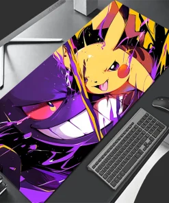 Alfombrilla ratón XXL morada Gamer 900x40 P-Pokémon