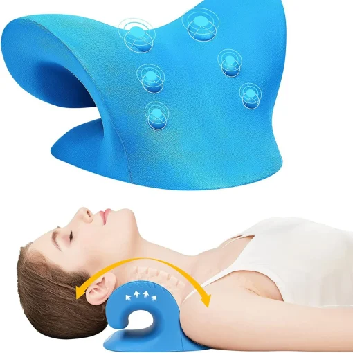 Almohada Masaje Cuello Relajación Cervical