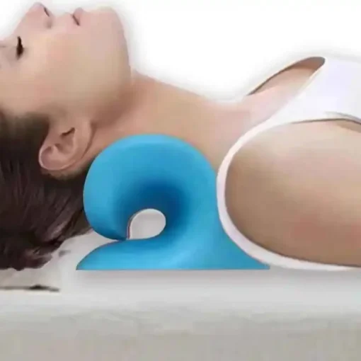 Almohada cervical masajeadora en U