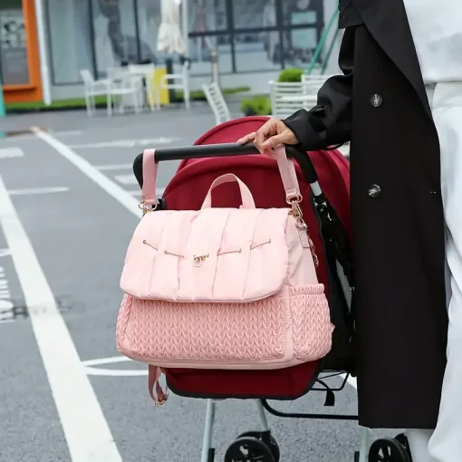 Amplia bolsa para carrito bebé