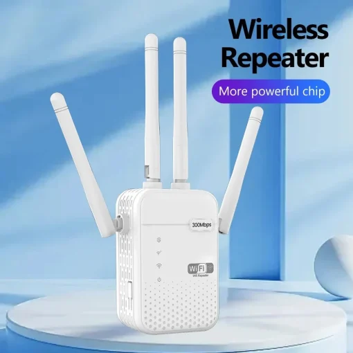 Amplificador WiFi repetidor 300Mbps