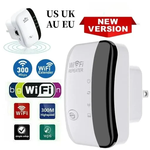 Amplificador de Señal Wifi Repetidor Red Extendida UE EEUU