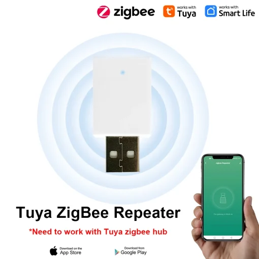 Amplificador de señal ZigBee USB Tuya