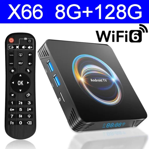 Androide 14 RK3528 Smart TV Box WiFi6