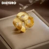 Anillo de acero inoxidable 316L DIEYURO