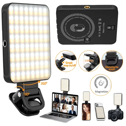 Anillo de luz LED magnético para selfie para iPhone