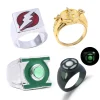 Anillos luminosos de Linterna Verde para Cosplay