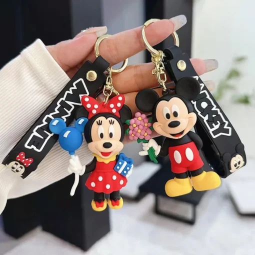 Anime Disney llaveros Mickey Mouse Minnie Lilo