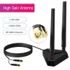 Antena WiFi RP-SMA Conector Macho