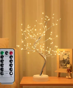 Árbol bonsái luminoso LED