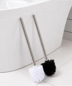 Artículos de baño para escobilla WC de mango inox y soporte