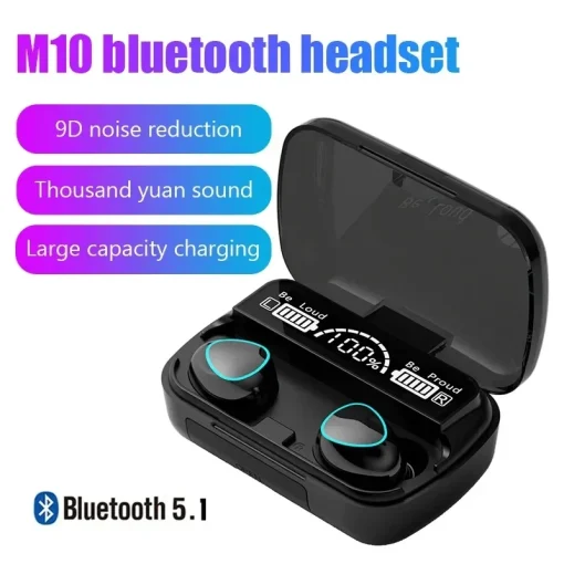 Auriculares Bluetooth 5.3 TWS M10 2024