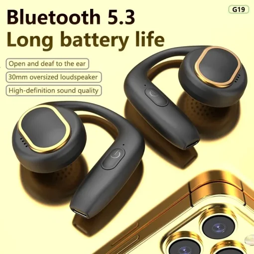 Auriculares Bluetooth G19 inalámbricos de conducción ósea