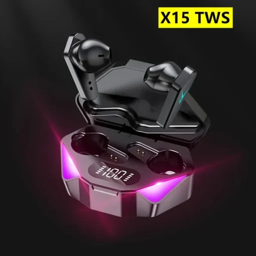 Auriculares TWS X15 para juegos