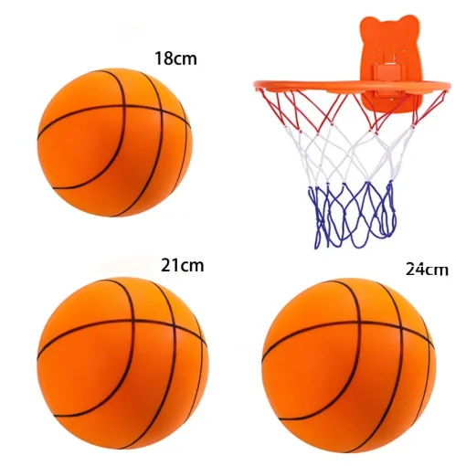 Balón de baloncesto silencioso