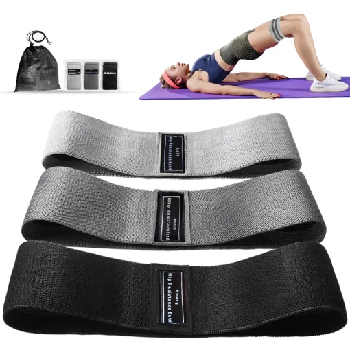 Bandas elásticas Fitness Glúteos Muslos Yoga Gimnasio