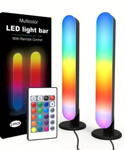 Barra de luz RGB para escritorio, ritmo de música