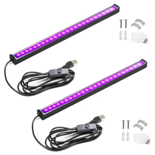 Barra de luz negra UV USB de 6 W para pintura corporal