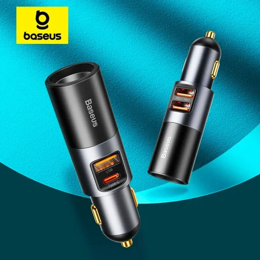 Baseus 120W Cargador de coche rápido