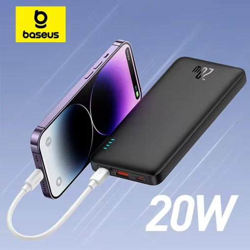 Baseus Banco de energía de 20 W 10000 mAh 20000 mAh