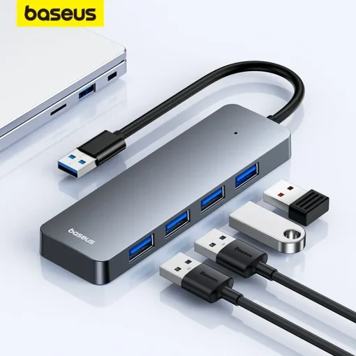 Baseus USB Hub 4 puertos