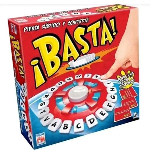 Basta Español Juego de Mesa Version Think Tapple