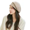 Boina nueva, gorro de punto otoño-invierno mujer