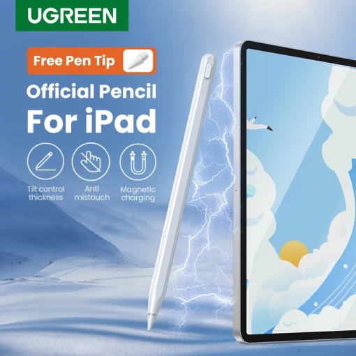 Bolígrafo UGREEN para iPad Pencil con carga inalámbrica magnética