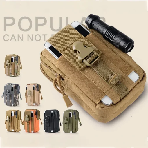 Bolsa Cintura Camuflaje Impermeable