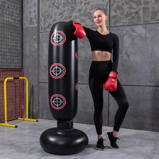 Bolsa de boxeo inflable para entrenamiento