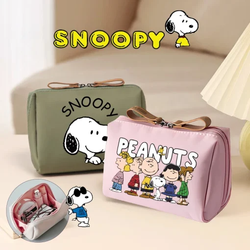 Bolsa de maquillaje para viaje de Snoopy