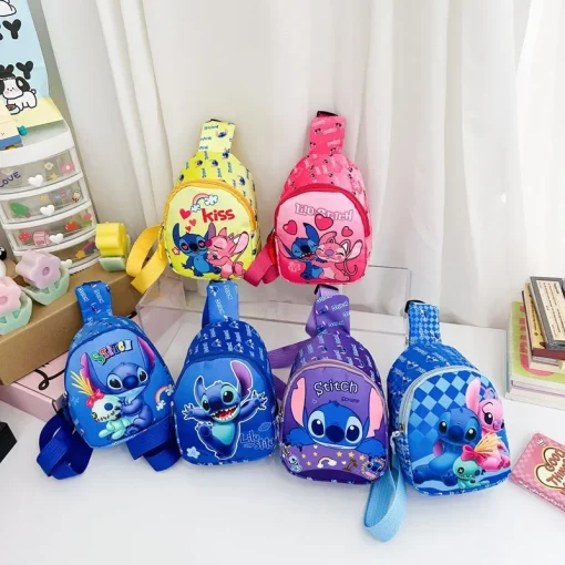 Bolsa tipo bandolera infantil de Disney Cartoon Stitch