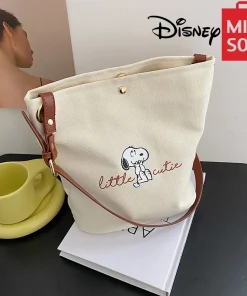 Bolsa tote Snoopy de mujer MINISO Disney