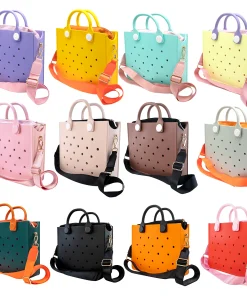 Bolsas coloridas de playa de verano para mujer