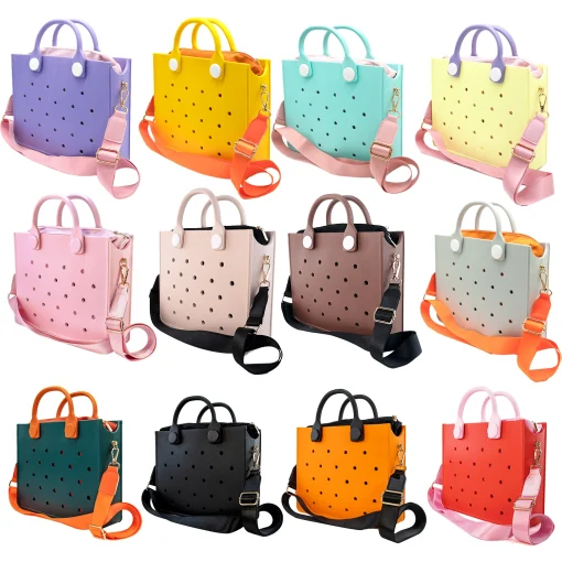 Bolsas coloridas de playa de verano para mujer