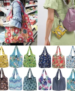 Bolsas de Compras Reutilizables Grandes Plegables