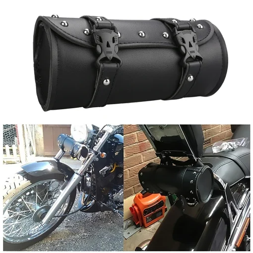 Bolsas de Cuero PU Impermeables para Motocicleta