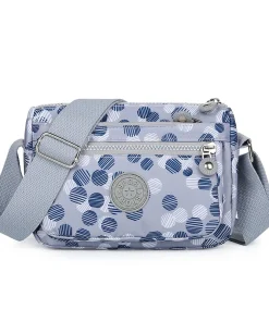 Bolso bandolera de nylon ligero, antirrobo, informal