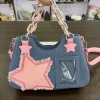 Bolso shopper Denim Mujeres Bajo Axila