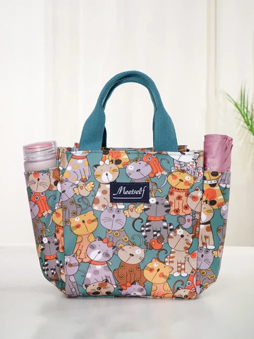 Bolso térmico portaviandas kawaii