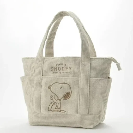 Bolso tote Snoopy de pana de Disney nuevo