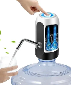 Bomba dispensadora de agua eléctrica con USB y manguera