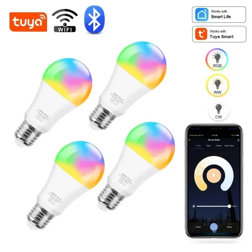 Bombilla Inteligente LED Tuya WiFi Bluetooth