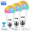 Bombilla Inteligente Wi-Fi E27 Regulable RGBCW LED Multicolor