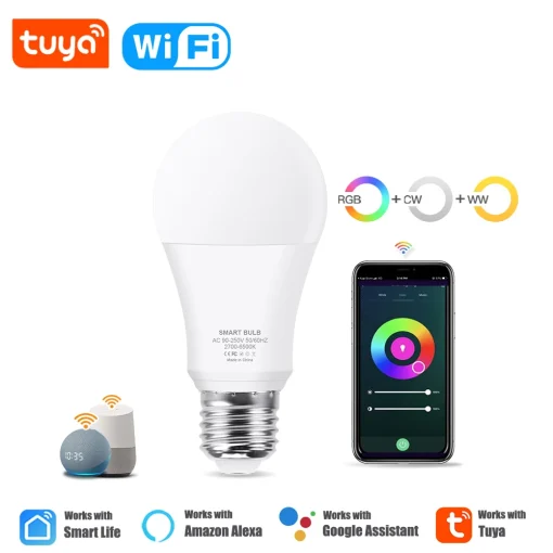 Bombilla LED inteligente 15W WiFi E27