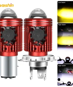 Bombilla LED para faro de moto 10000LM H4H6