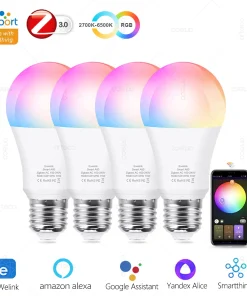 Bombilla inteligente Zigbee RGB E27