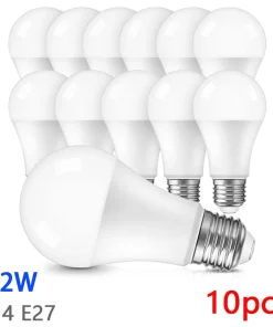 Bombillas LED E27 E14 10PCS 12W