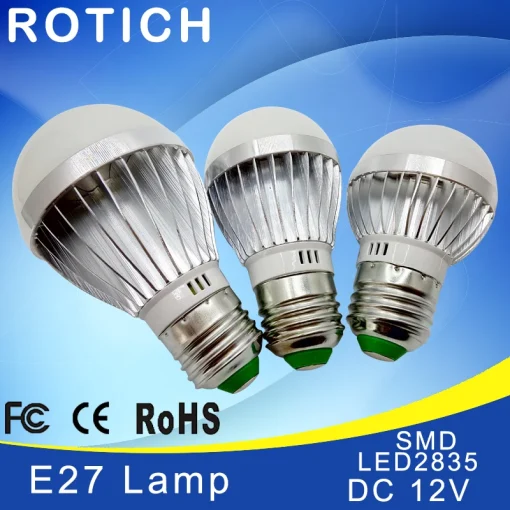 Bombillas LED E27 E14 12V